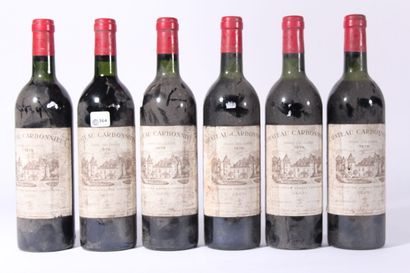 1978 - Château Carbonnieux
Pessac-Léognan...