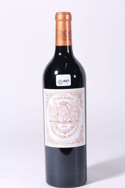 2016 - Château Pichon Longueville
Pauillac...