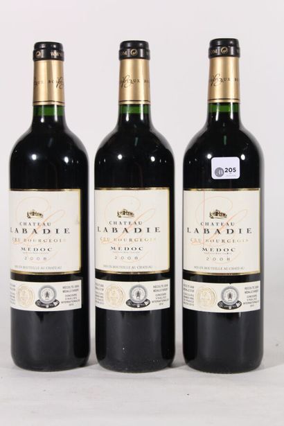 2008 - Château Labadie
Red Medoc - 3 bot...