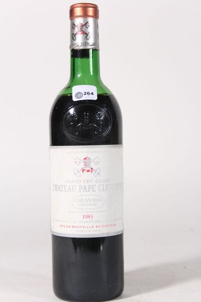 1983 - Château Pape Clément
Pessac Leognan...