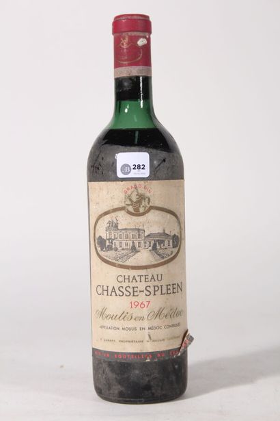 1967 - Château Chasse-Spleen
Moulis Rouge...