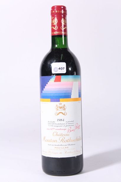 1984 - Château Mouton Rothschild
Pauillac...