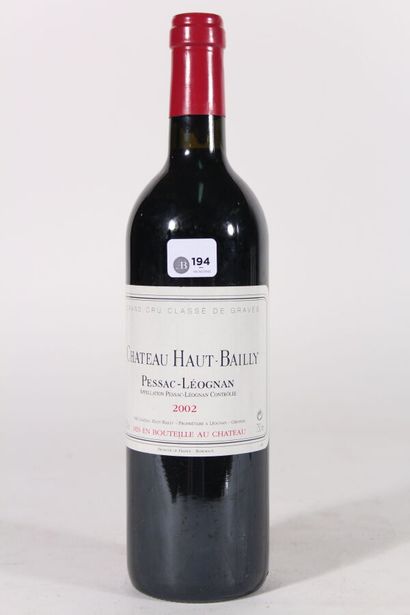 2002 - Château Haut-Bailly
Pessac Leognan...