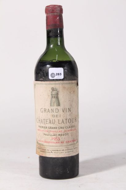 1953 - Château Latour
Pauillac Red - 1 bottle...