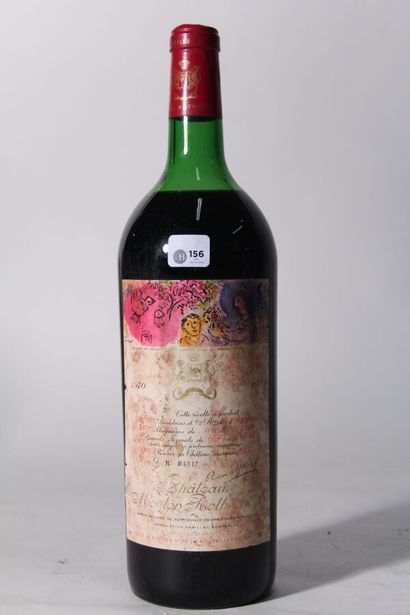 1970 - Château Mouton Rothschild
Pauillac...