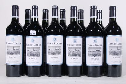 2016 - Clos Du Clocher
Red Pomerol - 3 blles...