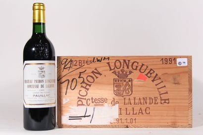 1991 - Château Pichon Longueville
Pauillac...