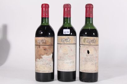 1958 - Château Mouton Rothschild
Pauillac...