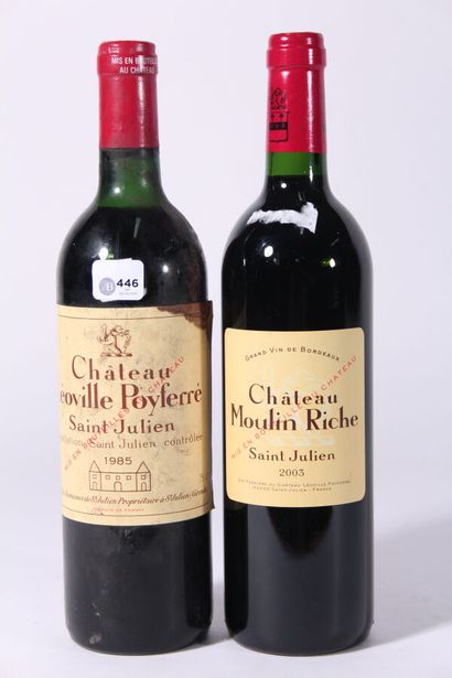 1985 - Château Léoville Poyferré
Saint Julien...