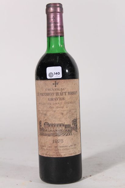 1976 - Château La Mission Haut Brion 
Pessac...