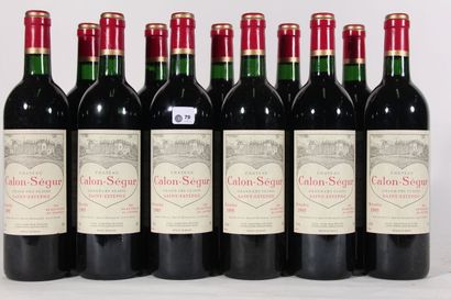 1995 - Château Calon-Ségur 
Saint-Estèphe...