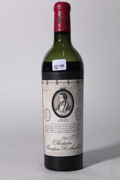 1953 - Château Mouton Rothschild
Pauillac...