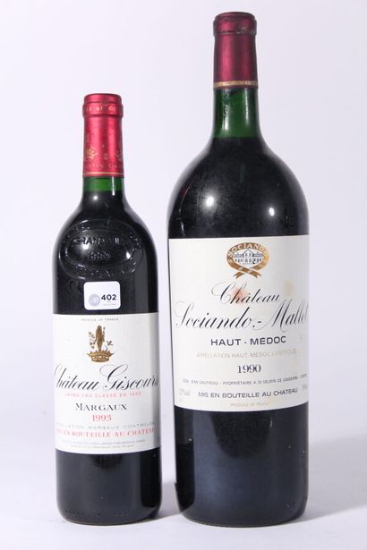 1993 - Château Giscours
Margaux Red - 1 bottle...