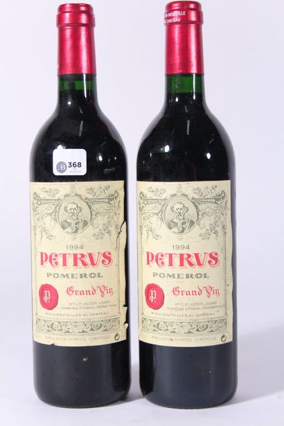1994 - Petrus
Red Pomerol - 2 blles