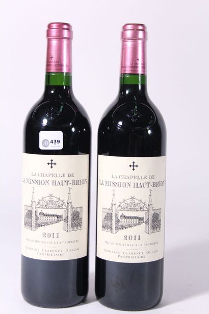 2011 - La Chapelle de La Mission Haut-Brion
Pessac-Léognan...