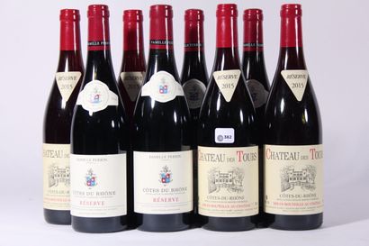 2015 - Château Des Tours
Red Côtes du Rhône...