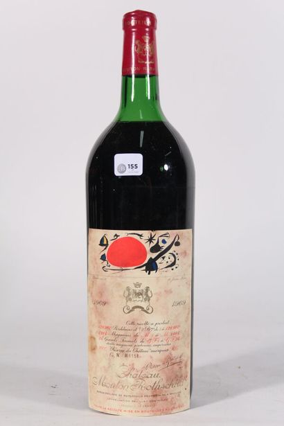 1969 - Château Mouton Rothschild
Pauillac...