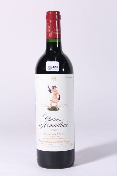 2002 - Château d'Armailhac
Pauillac Red -...