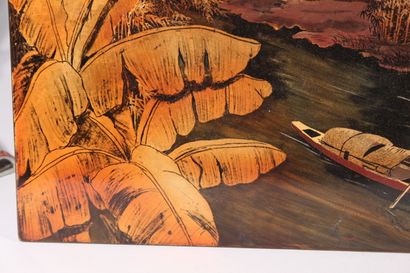Hoang Ngoc (active mid 20th century)
Lacquer...
