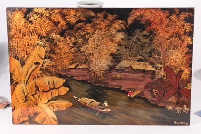 Hoang Ngoc (active mid 20th century)
Lacquer...