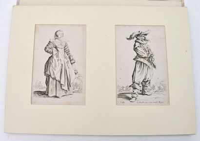 Engravings
CALLOT (Jacques)
La Noblesse lorraine....