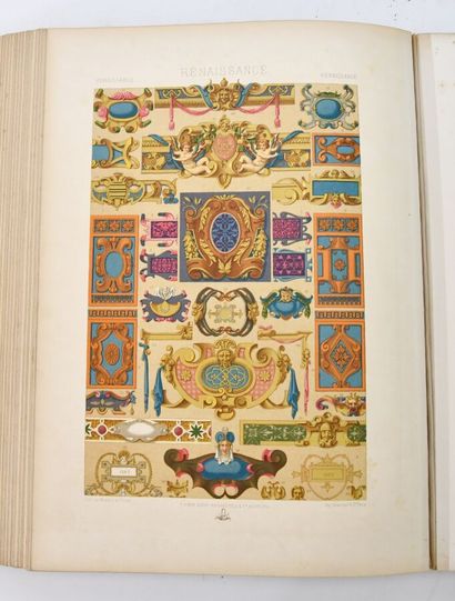 Decorative arts
RACINET (Albert Charles Auguste)
Polychrome...