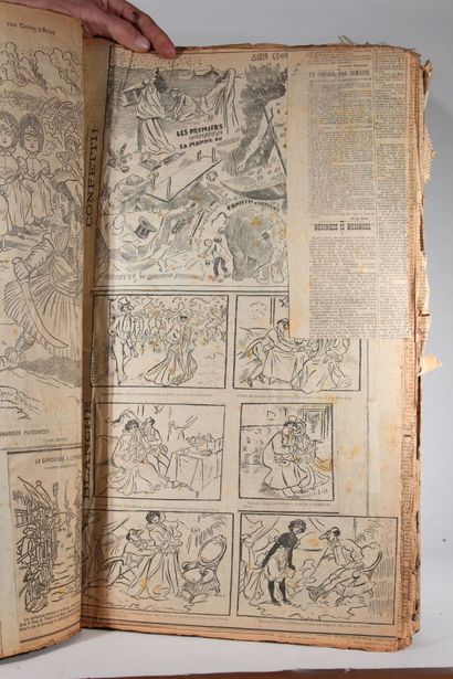 CARICATURE ALBUM
Large album containing numerous...