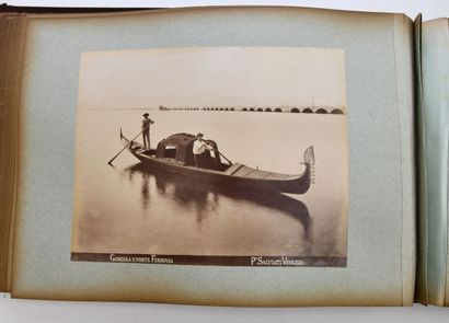 [PHOTOGRAPH ALBUMS - ITALY]
2 late 19th century...