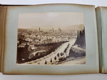 [PHOTOGRAPH ALBUMS - ITALY]
2 late 19th century...