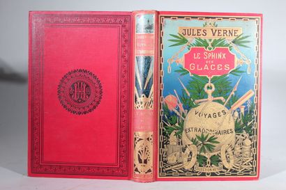 VERNE (Jules)
Le Sphinx des Glaces. 68 illustrations...