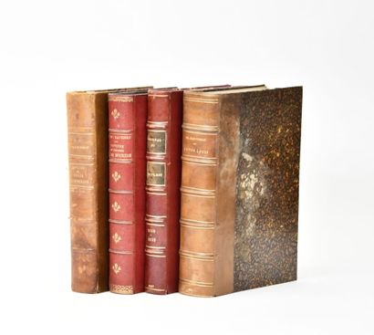 [BORDEAUX]
Reunion of 4 volumes: - MARIONNEAU...