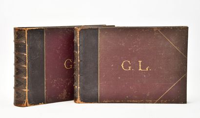 [PHOTOGRAPH ALBUMS - ITALY]
2 late 19th century...