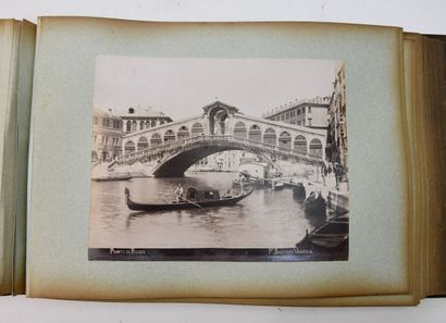 [PHOTOGRAPH ALBUMS - ITALY]
2 late 19th century...