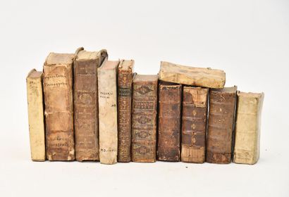 [VARIA - LATIN WORKS]
Reunion of 11 volumes...