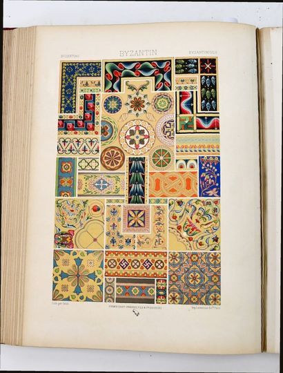 Decorative arts
RACINET (Albert Charles Auguste)
Polychrome...