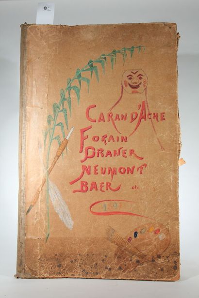 CARICATURE ALBUM
Large album containing numerous...