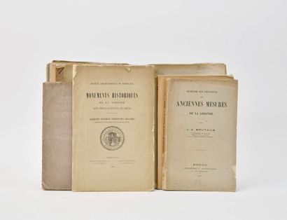 [BORDEAUX ANTIQUE - ARCHAEOLOGY - ANCIENT...