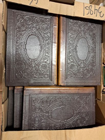 [XIXth BINDINGS]
Set of more than 150 volumes...