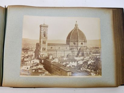 [PHOTOGRAPH ALBUMS - ITALY]
2 late 19th century...