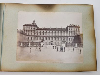 [PHOTOGRAPH ALBUMS - ITALY]
2 late 19th century...