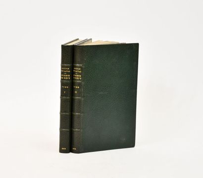 Maroquin signed Marius Michel
LOTTIN de LAVAL
The...