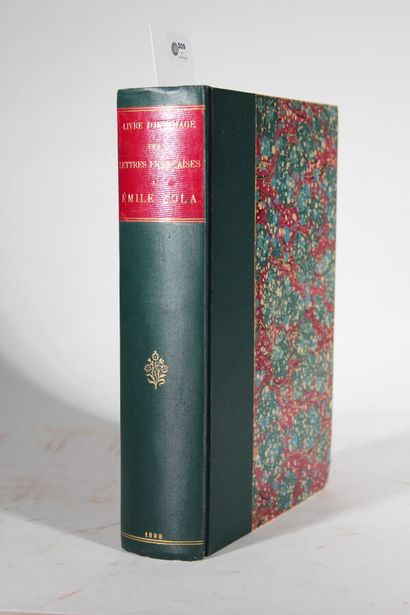 [ZOLA (Émile)]
Livre d'Hommage des Lettres...