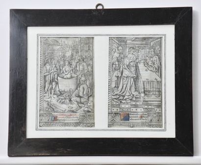 16th century woodcuts
[BOOK OF HOURS - CIRCUMCISION...