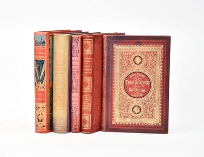 Jules VERNE
Reunion of 2 volumes: L'Île à...