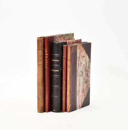 [AUTOUR de MONTAIGNE]
Reunion of 5 volumes:...