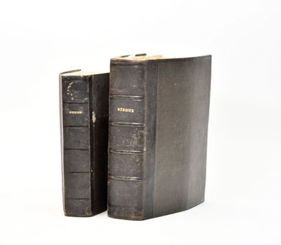 [HERBIER]
Herbarium collected by M. de LaA1385le...