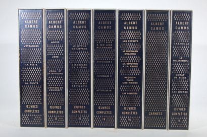 CAMUS (Albert)
Complete Works. Paris, Sauret,...