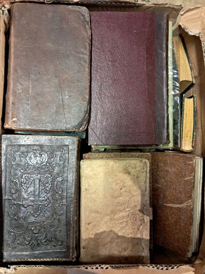 [XIXth BINDINGS]
2 boxes of 19th century...