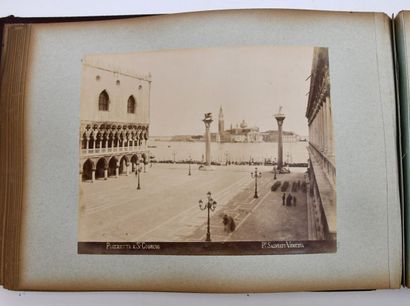 [PHOTOGRAPH ALBUMS - ITALY]
2 late 19th century...