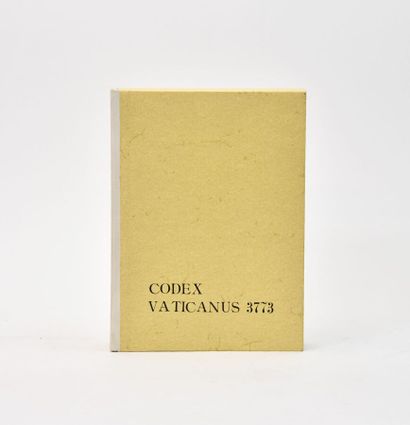 CODEX VATICANUS 3773
Codex Vaticanus 3773...